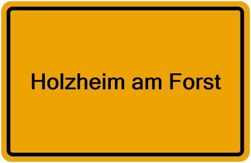 Handelsregister Holzheim am Forst